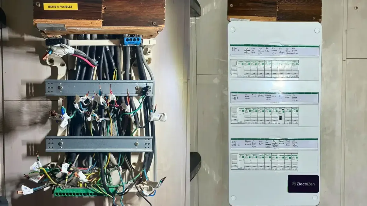 Électricien ELC en dépannage à Beauvais — mesure de tension et diagnostic tableau